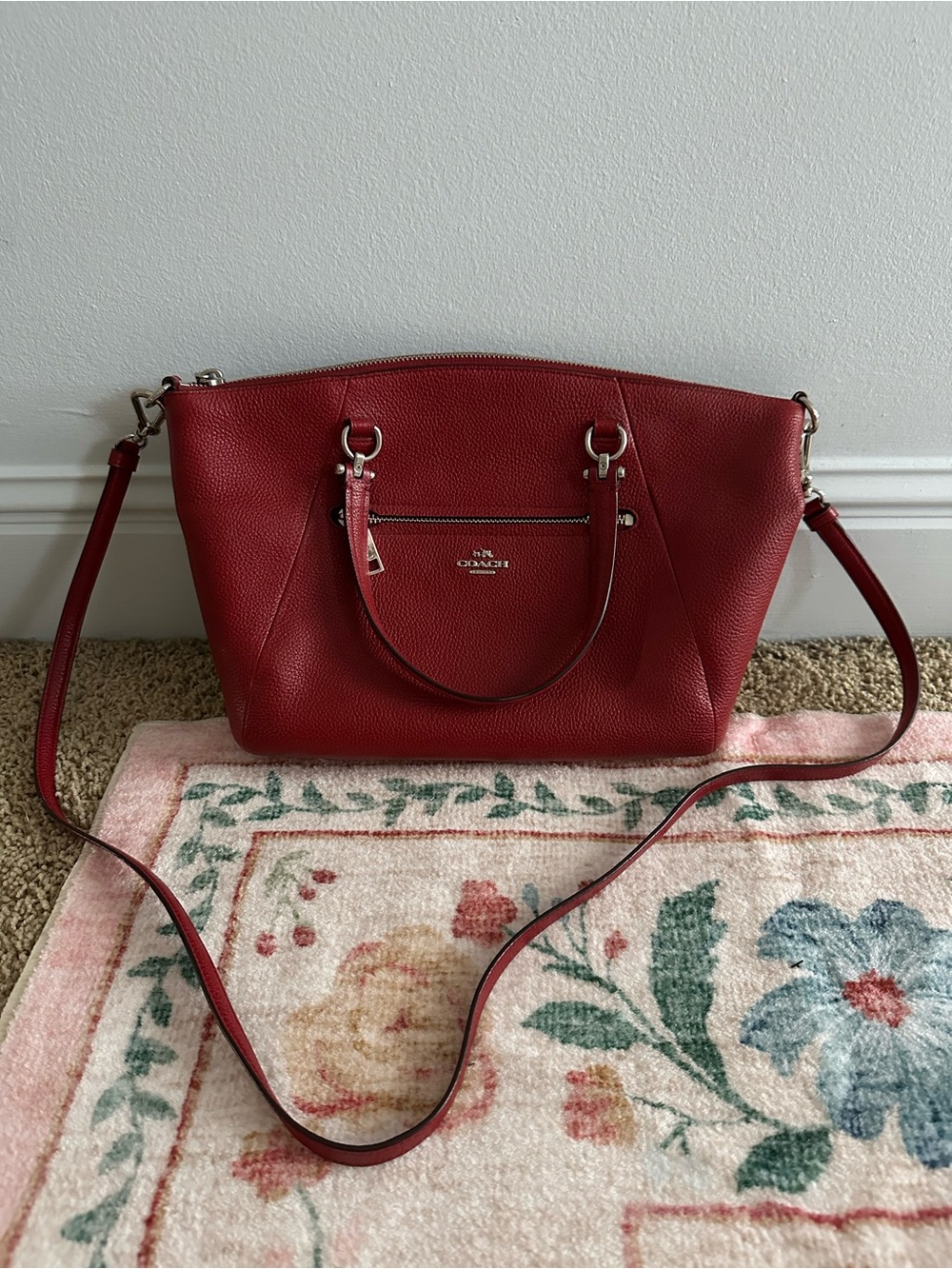 Leather Coach Prairie Satchel Bag